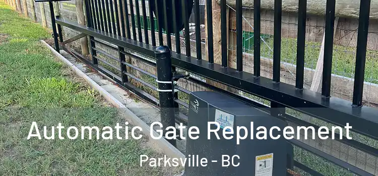  Automatic Gate Replacement Parksville - BC